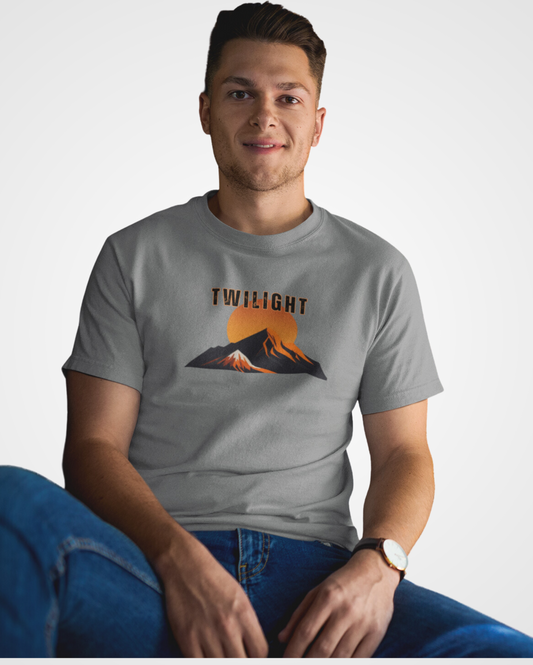 Men's Twilight Printed T-shirt - Lama Fashion