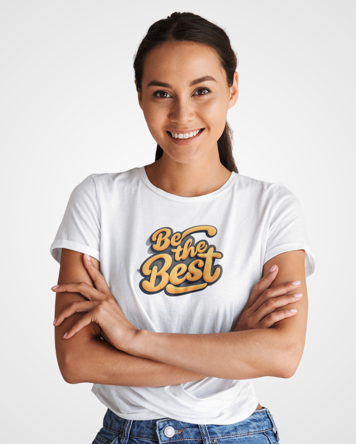 Women Be the Best Graphic Printed T-shirt - Lama Fashion